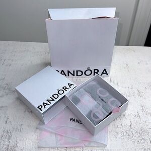 Pandora Empty Box and Shopping Bag